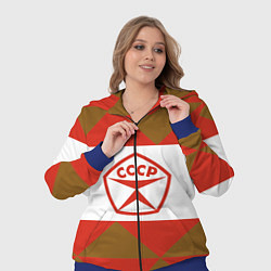 Женский 3D-костюм Советское печенье, цвет: 3D-синий — фото 2