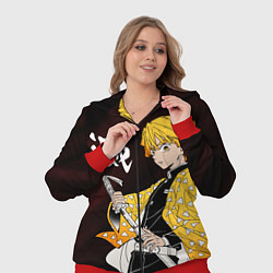 Женский 3D-костюм КЛИНОК РАССЕКАЮЩИЙ ДЕМОНОВ, цвет: 3D-красный — фото 2