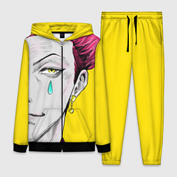 Женский 3D-костюм Hunter x Hunter Хисока, цвет: 3D-черный