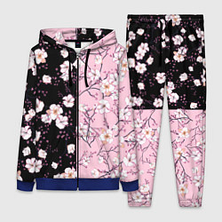 Женский 3D-костюм САКУРА SAKURA ВИШНЯ, цвет: 3D-синий