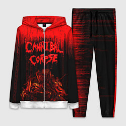 Женский 3D-костюм CANNIBAL CORPSE, цвет: 3D-белый