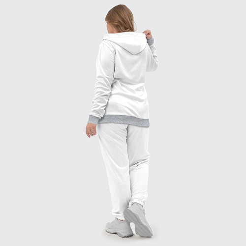 Женский костюм КОТ В СЕРДЦЕ / 3D-Меланж – фото 5
