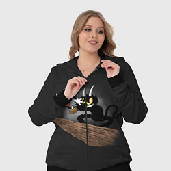 Женский 3D-костюм CUPHEAD, цвет: 3D-черный — фото 2