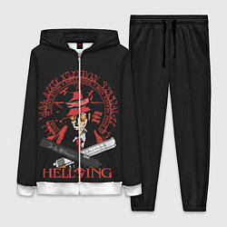Женский 3D-костюм Hellsing, цвет: 3D-белый