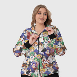 Женский 3D-костюм Аниме Когда плачут цикады, цвет: 3D-черный — фото 2