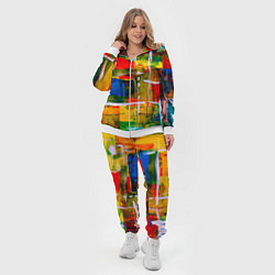 Женский 3D-костюм КРАСКИ, цвет: 3D-белый — фото 2