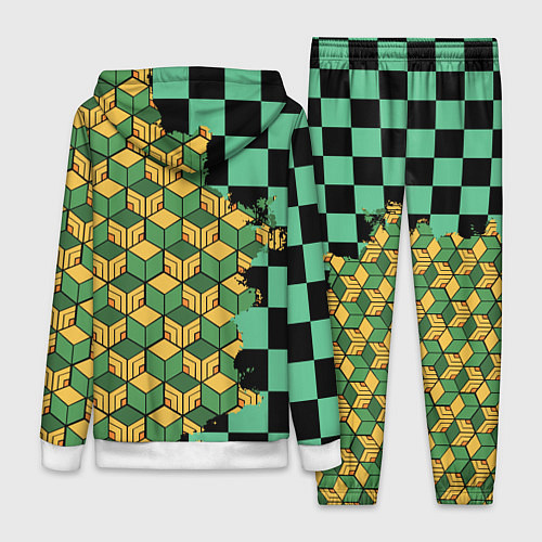 Женский костюм ТАНДЖИРО И ТОМИОКА / 3D-Белый – фото 2