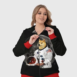 Женский 3D-костюм Доги Космонавт, цвет: 3D-красный — фото 2