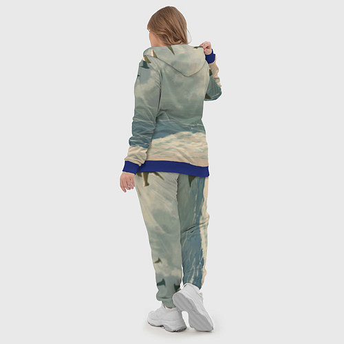 Женский костюм Hug Jujutsu kai / 3D-Синий – фото 5