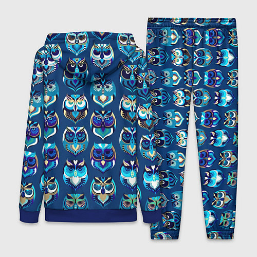 Женский костюм Совы / 3D-Синий – фото 2