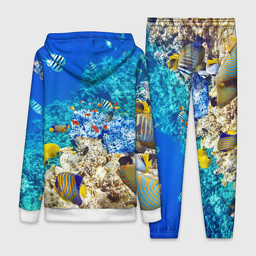 Женский костюм Морской мир / 3D-Белый – фото 2