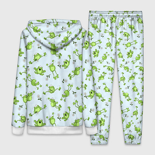 Женский костюм Веселые лягушки / 3D-Белый – фото 2