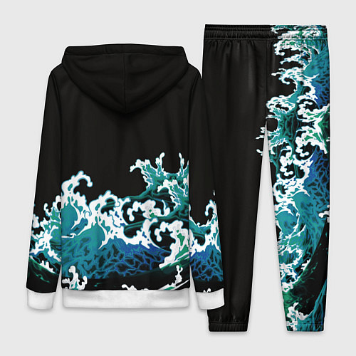 Женский костюм Корабль на Волнах Кракен / 3D-Белый – фото 2