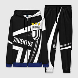 Женский 3D-костюм JUVENTUS ЮВЕНТУС ПОЛОСЫ, цвет: 3D-синий