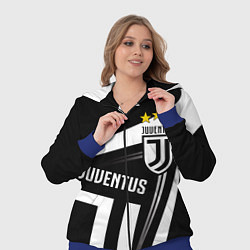 Женский 3D-костюм JUVENTUS ЮВЕНТУС ПОЛОСЫ, цвет: 3D-синий — фото 2