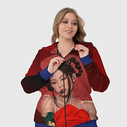 Женский 3D-костюм Дженни BLACKPINK, цвет: 3D-синий — фото 2