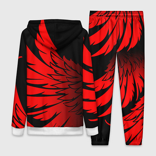 Женский костюм YAMAHA ЯМАХА МОТОСПОРТ / 3D-Белый – фото 2