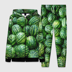 Женский 3D-костюм Арбузы, цвет: 3D-черный