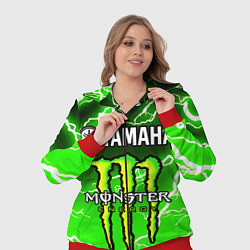 Женский 3D-костюм YAMAHA X MONSTER SPORT, цвет: 3D-красный — фото 2