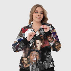 Женский 3D-костюм Короли Рэпа KING RAP, цвет: 3D-черный — фото 2