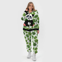 Женский 3D-костюм Милая Панда Летняя, цвет: 3D-черный — фото 2