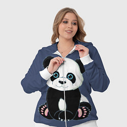 Женский 3D-костюм Милая Панда Sweet Panda, цвет: 3D-белый — фото 2