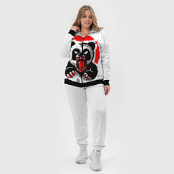 Женский 3D-костюм Злая Кровавая Панда, цвет: 3D-черный — фото 2