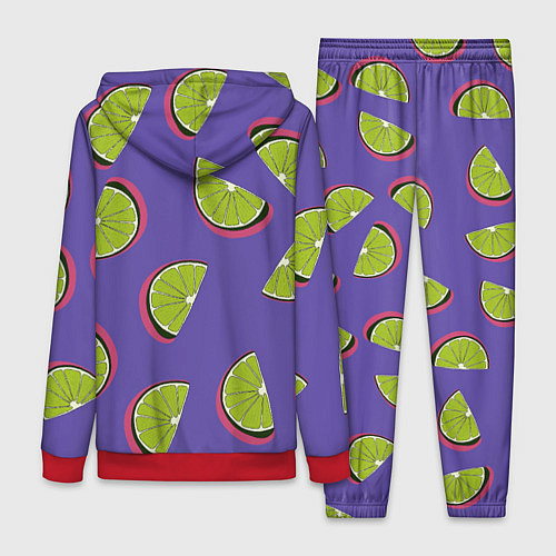 Женский костюм Лаймы / 3D-Красный – фото 2