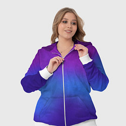 Женский 3D-костюм Leather gradient, цвет: 3D-белый — фото 2