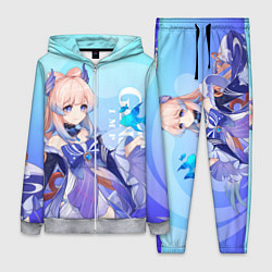 Женский 3D-костюм Genshin Impact, Кокоми, цвет: 3D-меланж