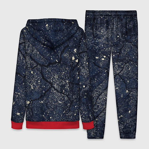 Женский костюм Трещинаразлом / 3D-Красный – фото 2