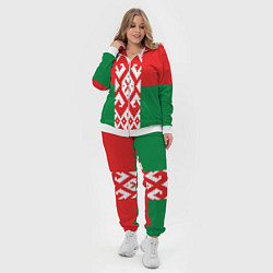 Женский 3D-костюм Белоруссия, цвет: 3D-белый — фото 2