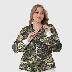 Женский 3D-костюм Именной камуфляж Олег, цвет: 3D-белый — фото 2