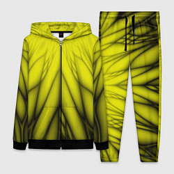 Женский 3D-костюм Абстракция 535, цвет: 3D-черный