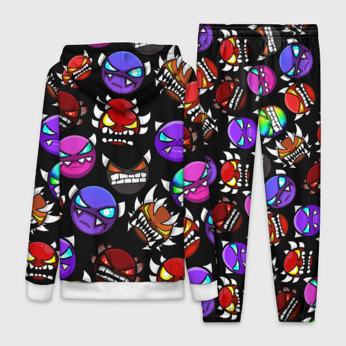 Женский костюм Geometry Dash: Demons Squad / 3D-Белый – фото 2