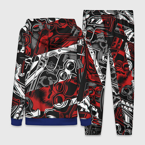 Женский костюм Оружейный барон / 3D-Синий – фото 2