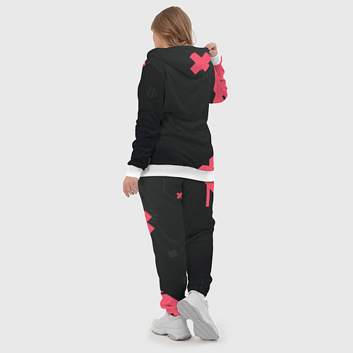 Женский костюм Мерседес Mersedes / 3D-Белый – фото 5