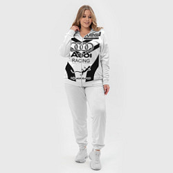 Женский 3D-костюм Audi Quattro, цвет: 3D-белый — фото 2