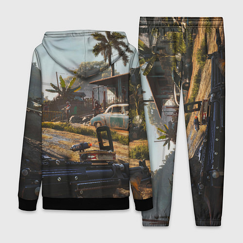 Женский костюм Far Cry 6 game art / 3D-Черный – фото 2