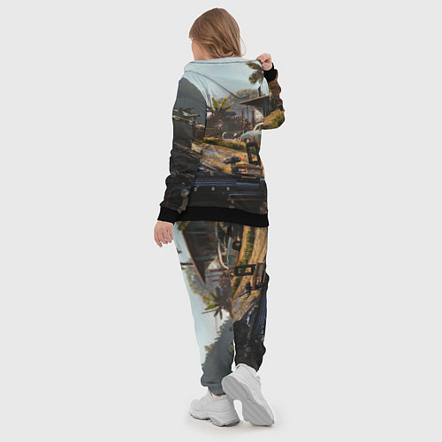 Женский костюм Far Cry 6 game art / 3D-Черный – фото 5