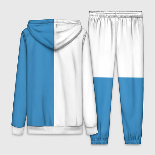 Женский костюм Крутые Санта и Олень / 3D-Белый – фото 2