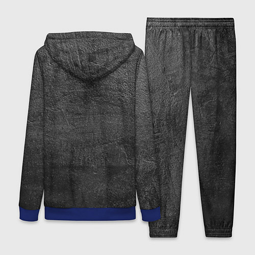 Женский костюм Волчий отпечаток золотом Символ Велеса / 3D-Синий – фото 2