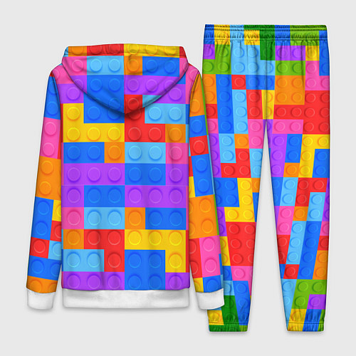 Женский костюм Лего-го / 3D-Белый – фото 2