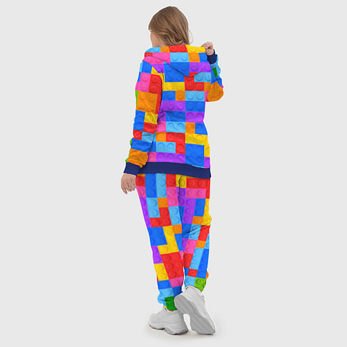 Женский костюм Лего-го / 3D-Синий – фото 5