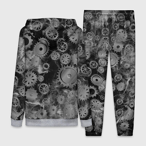 Женский костюм Механизм и дым, стимпанк / 3D-Меланж – фото 2