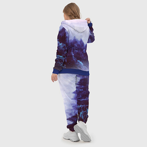 Женский костюм ЛЕСНОЙ ТУМАН / 3D-Синий – фото 5