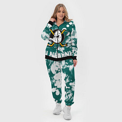 Женский 3D-костюм Анахайм Дакс Anaheim Ducks, цвет: 3D-черный — фото 2