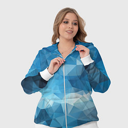 Женский 3D-костюм Цифровое небо, цвет: 3D-белый — фото 2