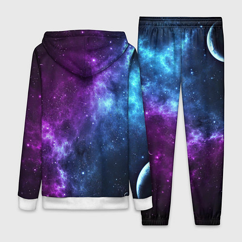 Женский костюм NEON GALAXY НЕОНОВЫЙ КОСМОС / 3D-Белый – фото 2