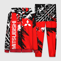 Женский 3D-костюм MITSUBISHI МИЦУБИСИ МИТСУБИСИ МИЦУБИШИ, цвет: 3D-красный